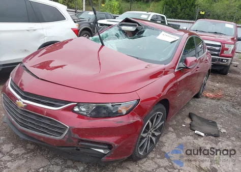 2018 Chevrolet Malibu Lt из США, поврежденный, VIN 1G1ZD5ST3JF279015